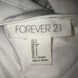 white forever 21 dress